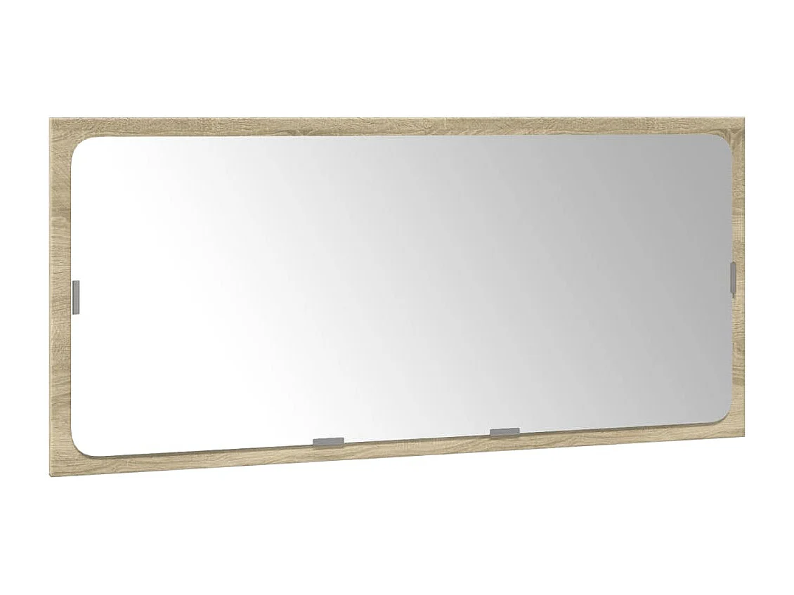 Set da bagno in rovere Sonoma da 3 pezzi