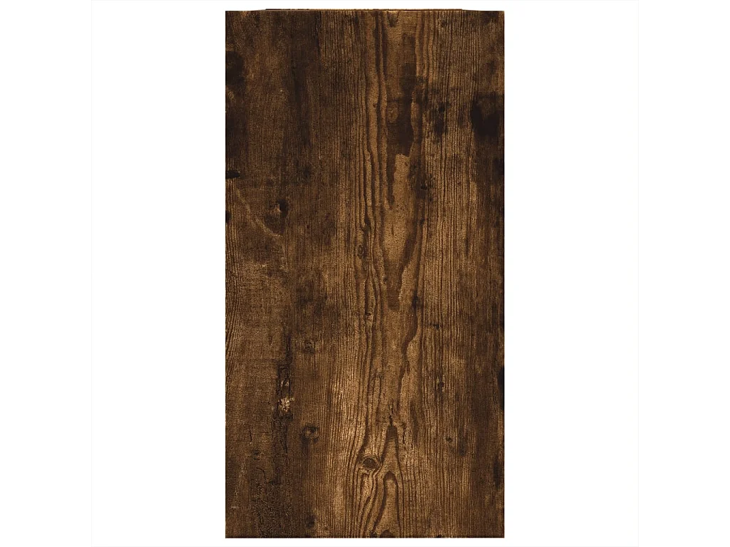 Gerookt eiken wastafelkastje 63x29x55 cm samengesteld hout