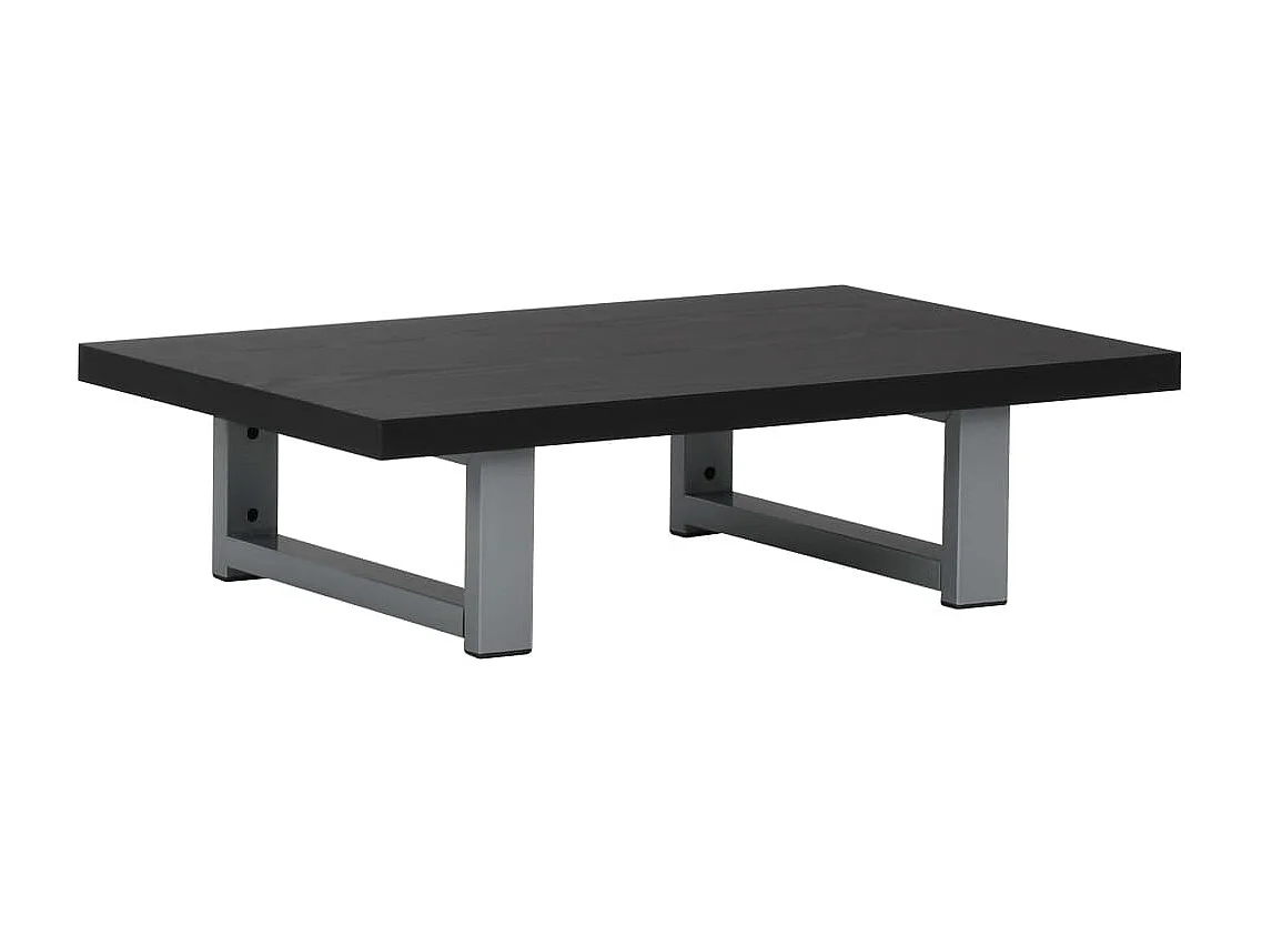 Meuble de salle de bain en deux pièces Céramique Noir