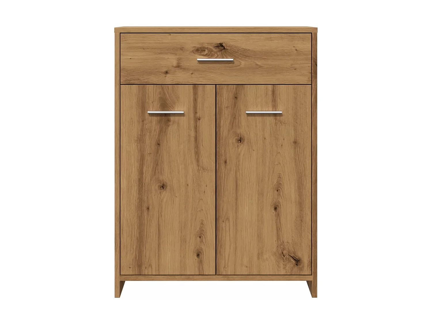 Armoire de salle de bain chêne artisanal 60x33x80 cm