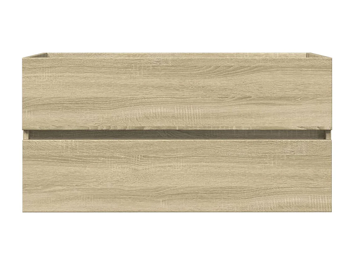 Mobile lavabo Rovere Sonoma 90x38,5x45 cm Truciolare