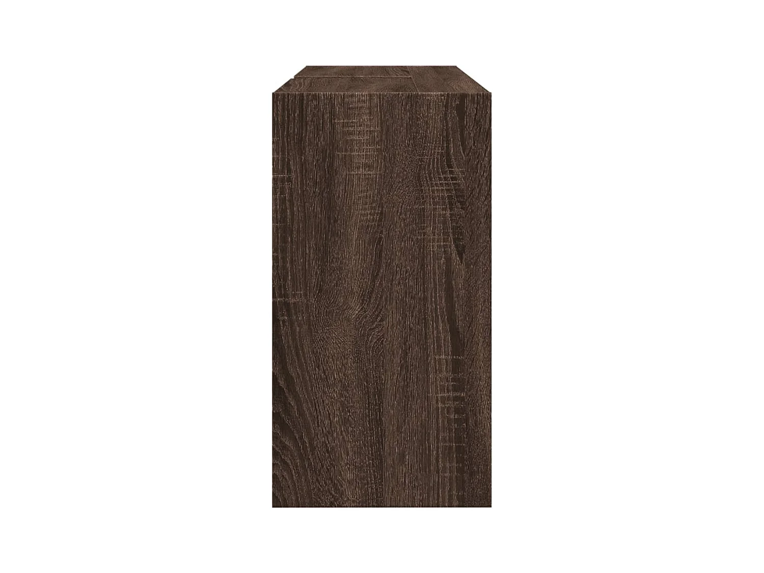 Armoire d'évier chêne marron 90x29x55 cm bois d'ingénierie