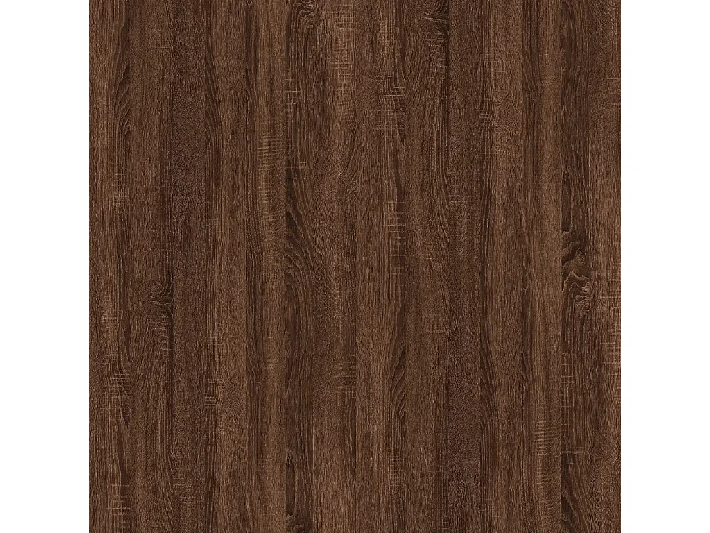 Conjunto de muebles de baño 2 piezas Roble marrón