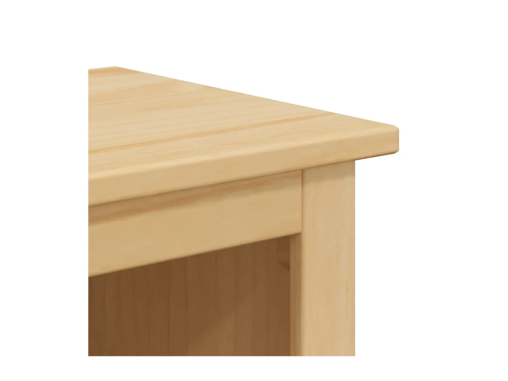 Mobile da bagno Corona 45x33x110 cm in legno massello di pino