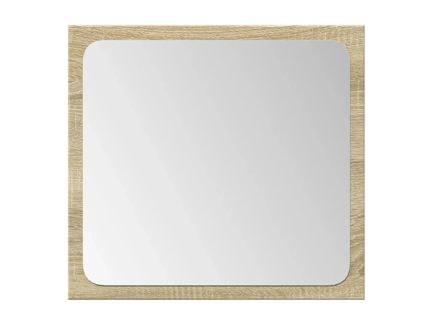 Ensemble de meubles de salle de bain 4 pcs chêne sonoma