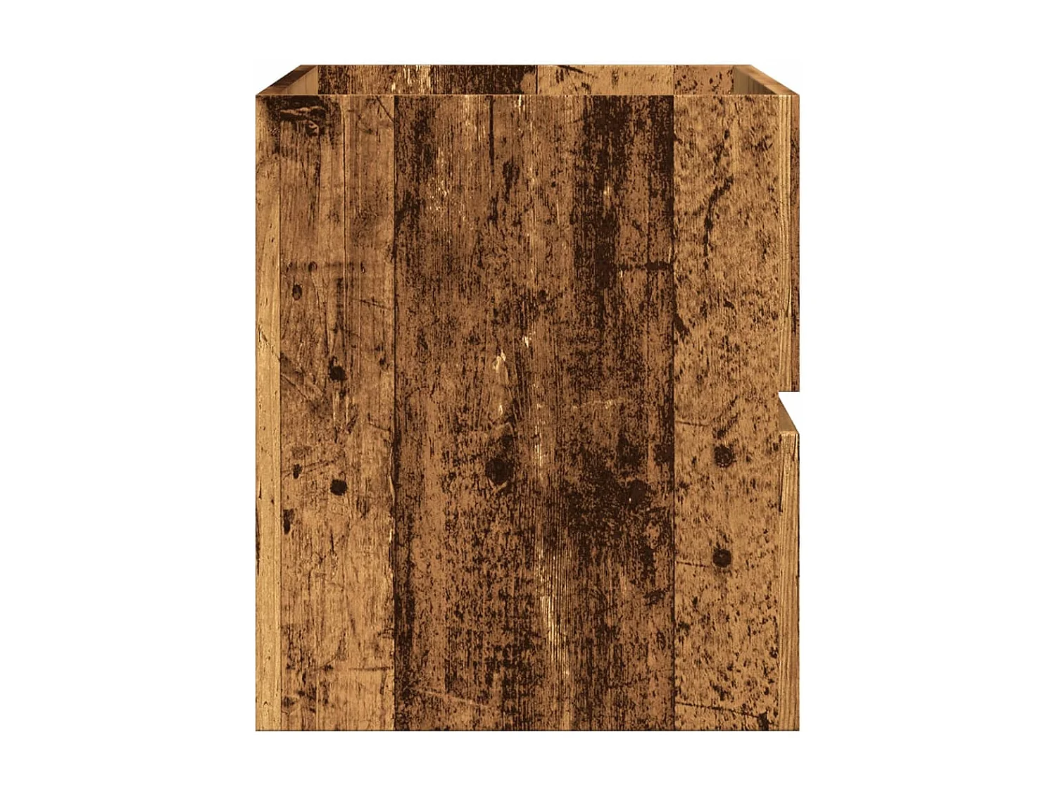 Waschbeckenunterschrank aus altem Holz, 90 x 38,5 x 45 cm, Holzwerkstoff