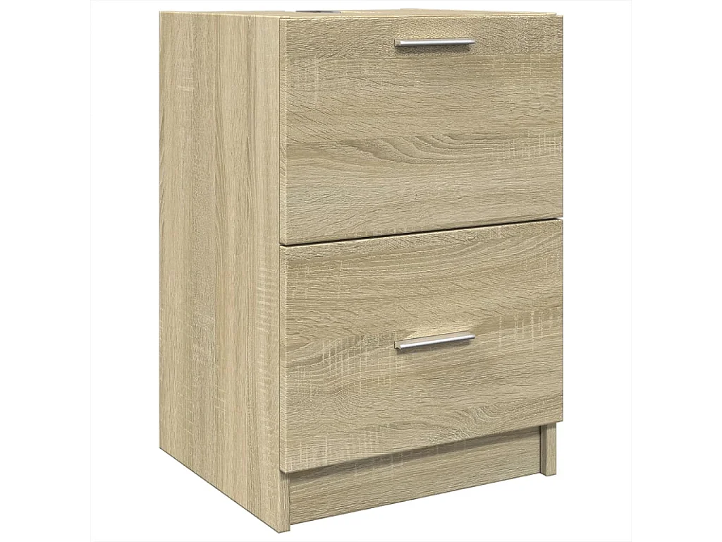 Armoire d'évier chêne sonoma 40x37x59 cm bois d'ingénierie