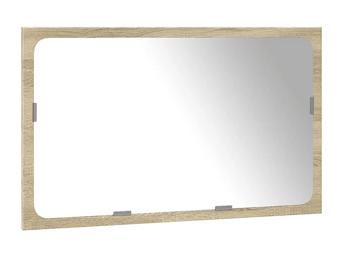 3-teiliges Badezimmer-Waschtischset aus Sonoma-Eiche