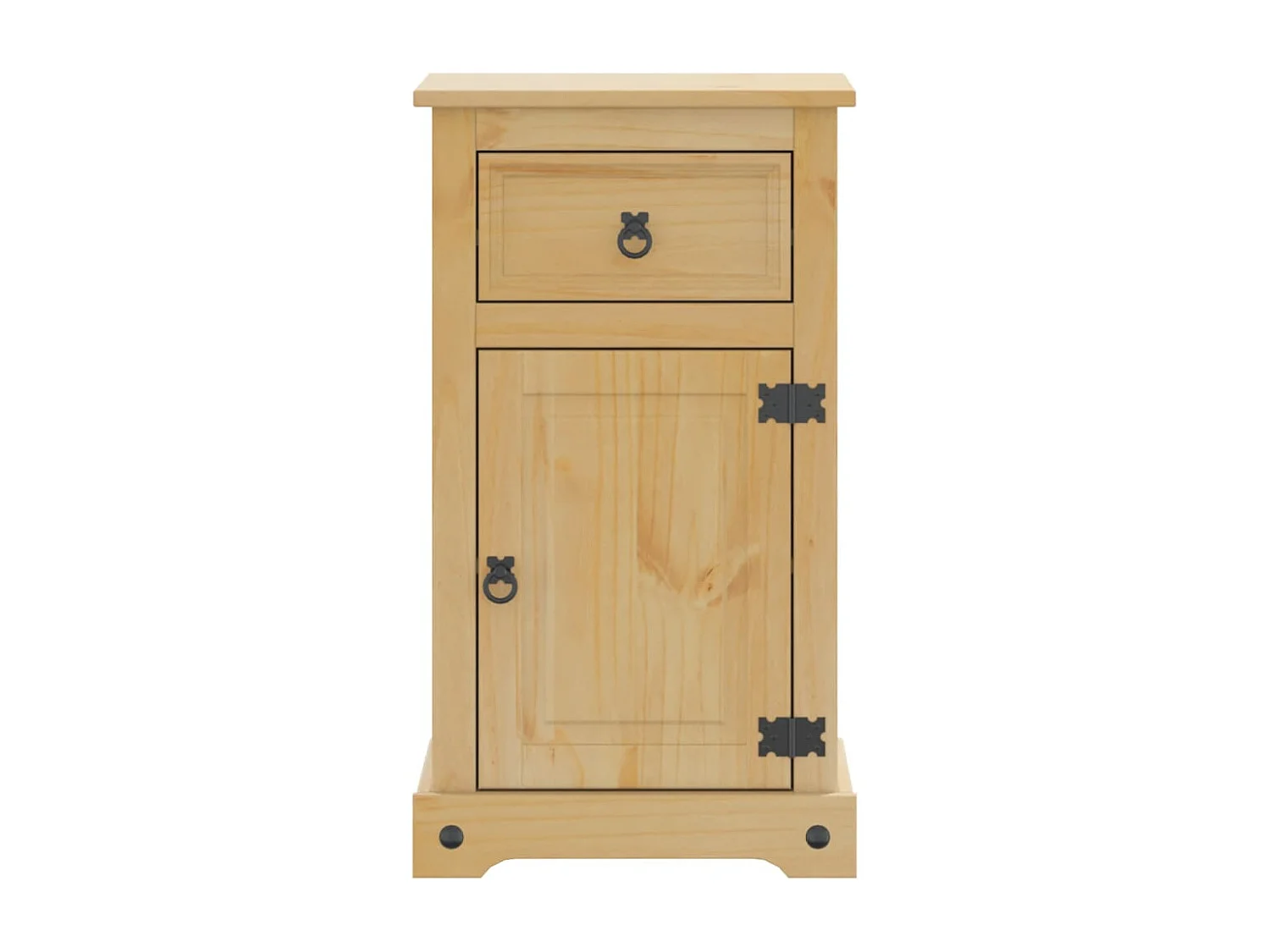 Mobile da bagno Corona 45x33x80 cm in legno massello di pino