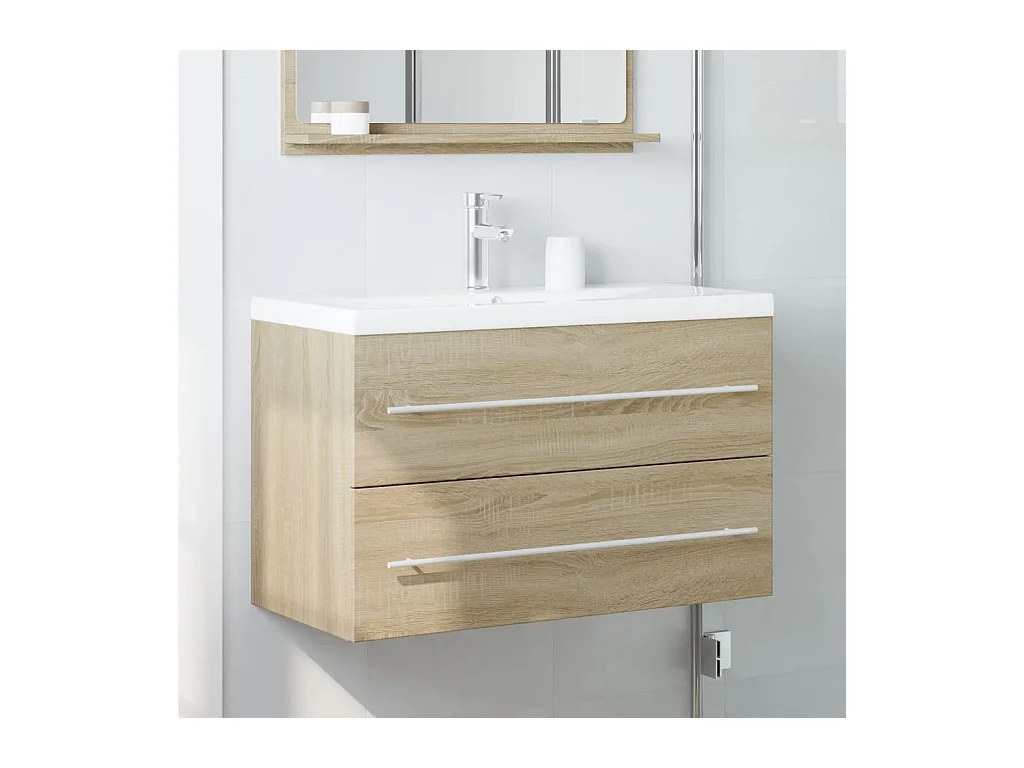 Armário para pia de madeira antiga 80x38,5x48 cm madeira projetada