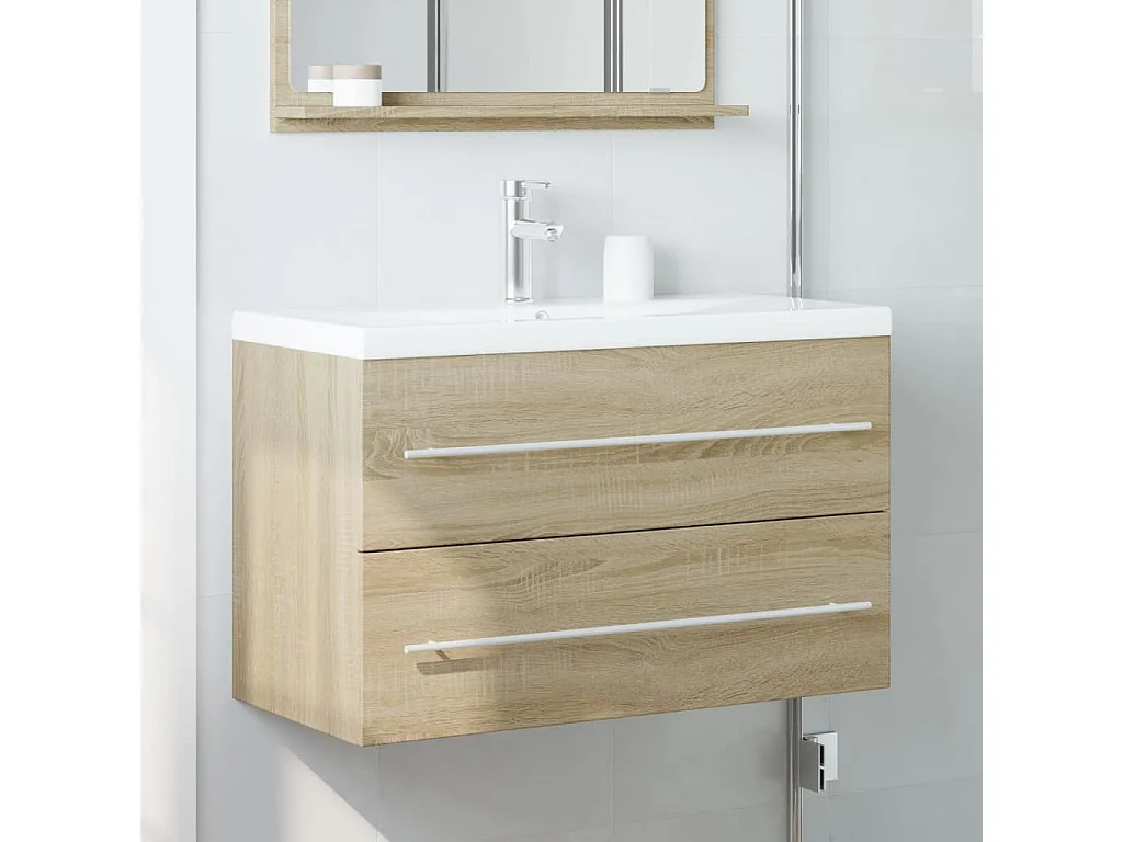 Armário para pia de madeira antiga 80x38,5x48 cm madeira projetada