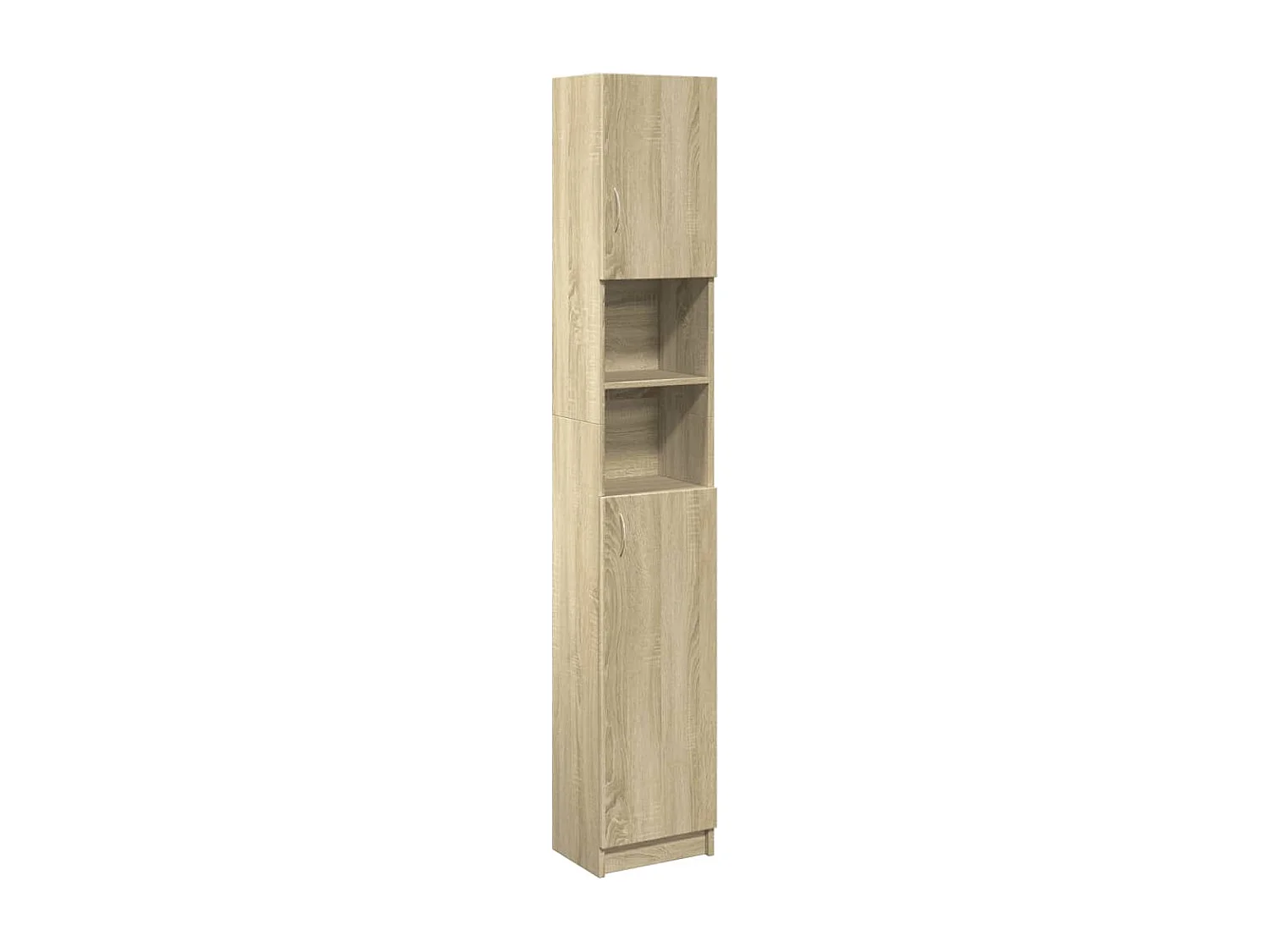 Set da bagno da 2 pezzi in legno ingegnerizzato