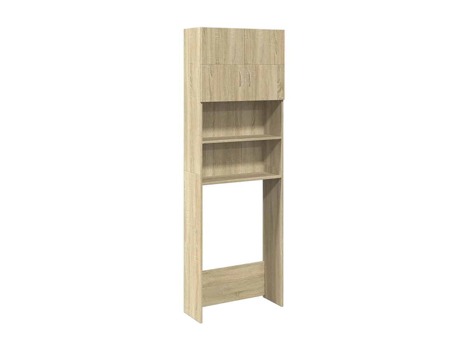 Set da bagno da 2 pezzi in legno ingegnerizzato