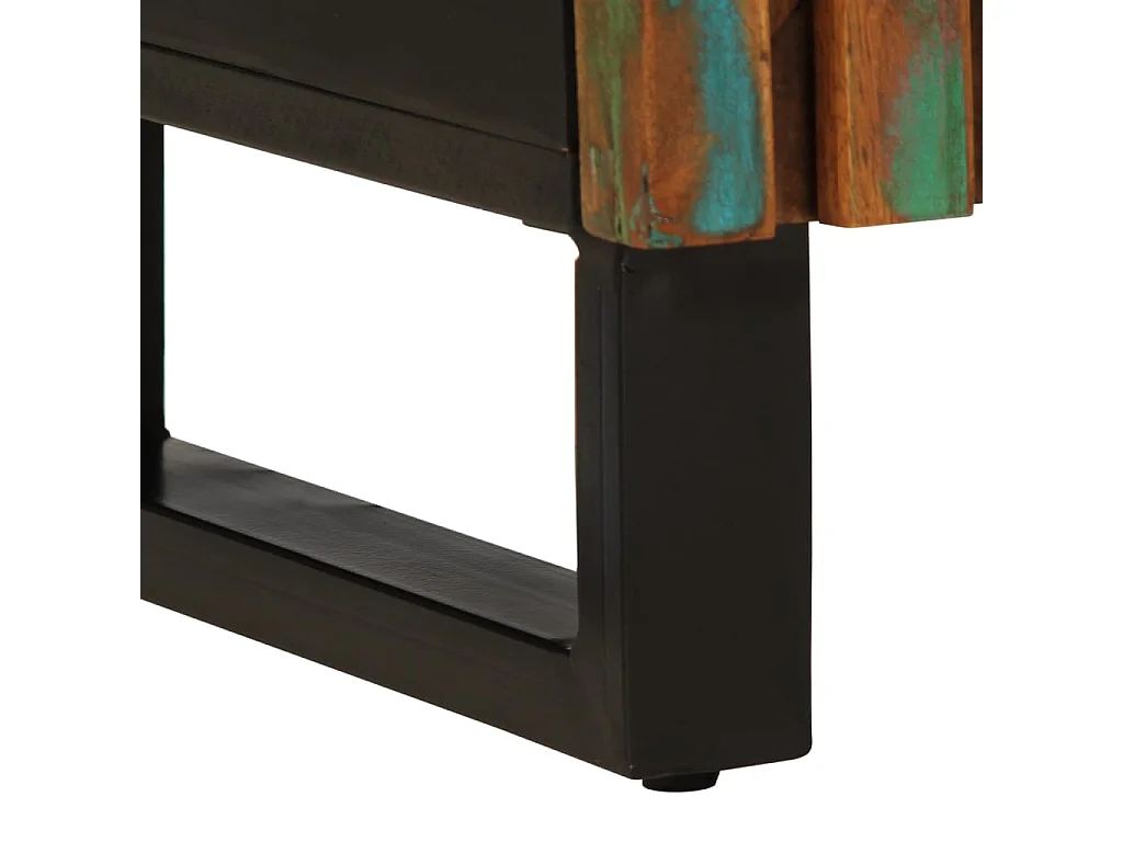 Mobile lavabo da bagno 62x34x58 cm in legno massello di acacia