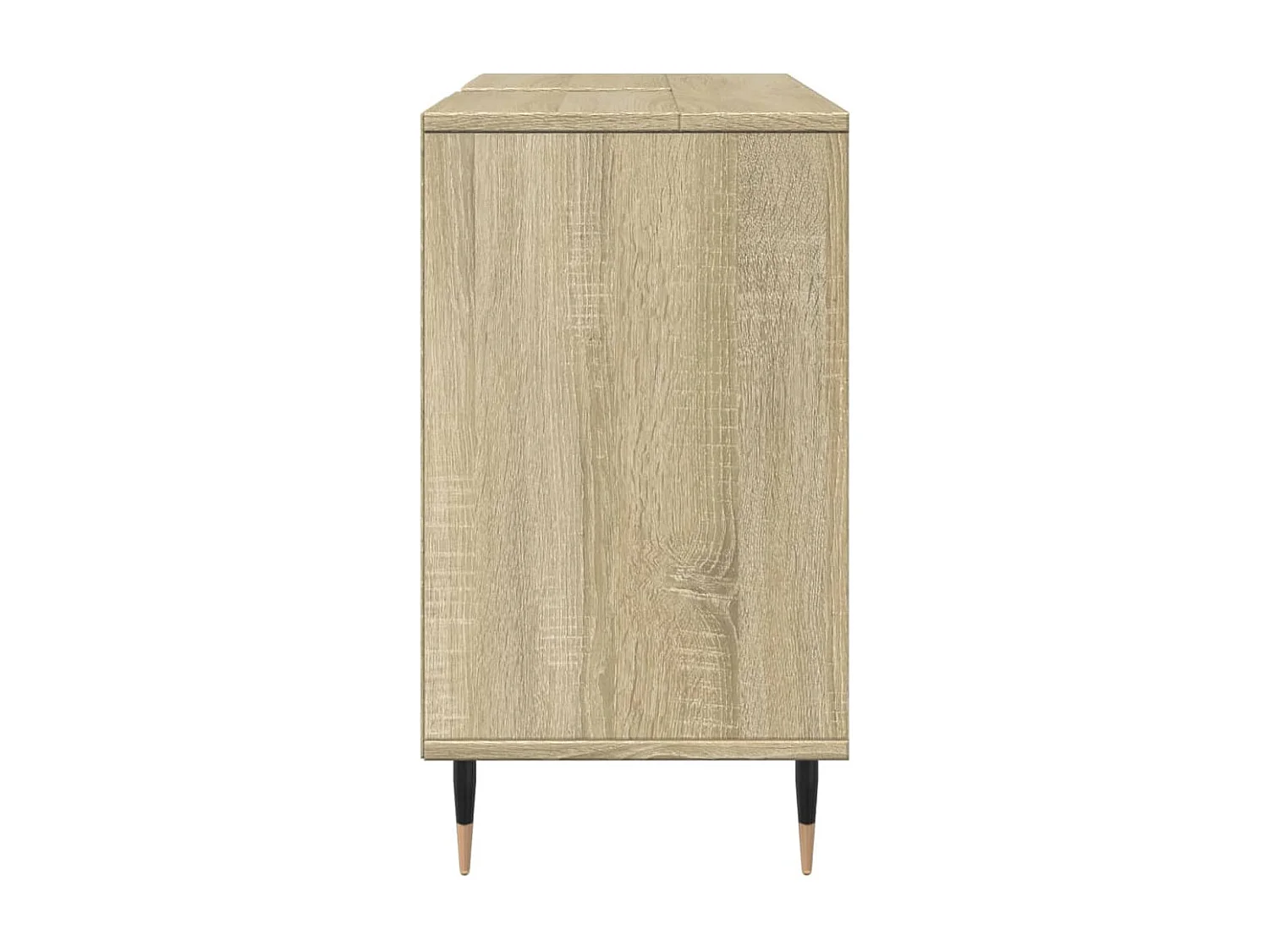 Armoire salle de bain chêne sonoma 80x33x60cm bois d'ingénierie