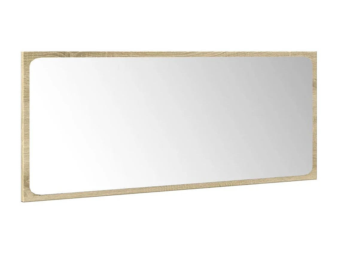 Ensemble de meubles de salle de bain 4 pcs chêne sonoma