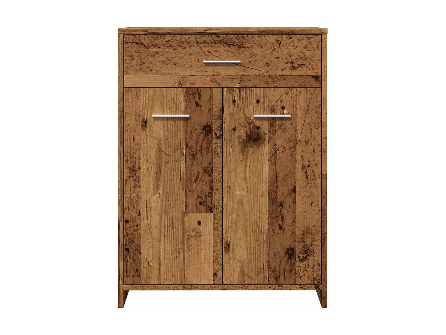 Armoire de salle de bain vieux bois 60x33x80 cm bois ingénierie