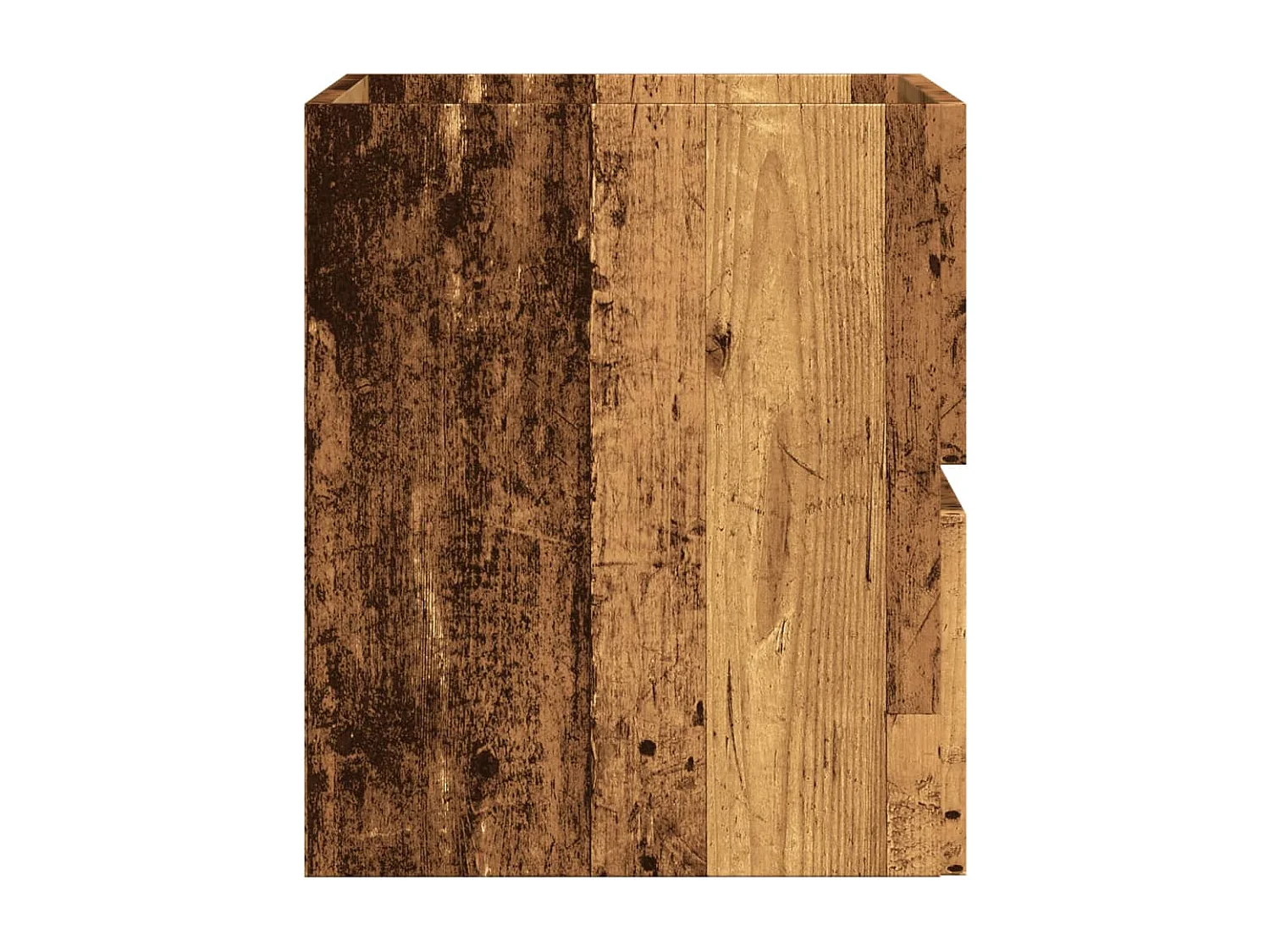 Armoire de salle de bain vieux bois bois d'ingénierie