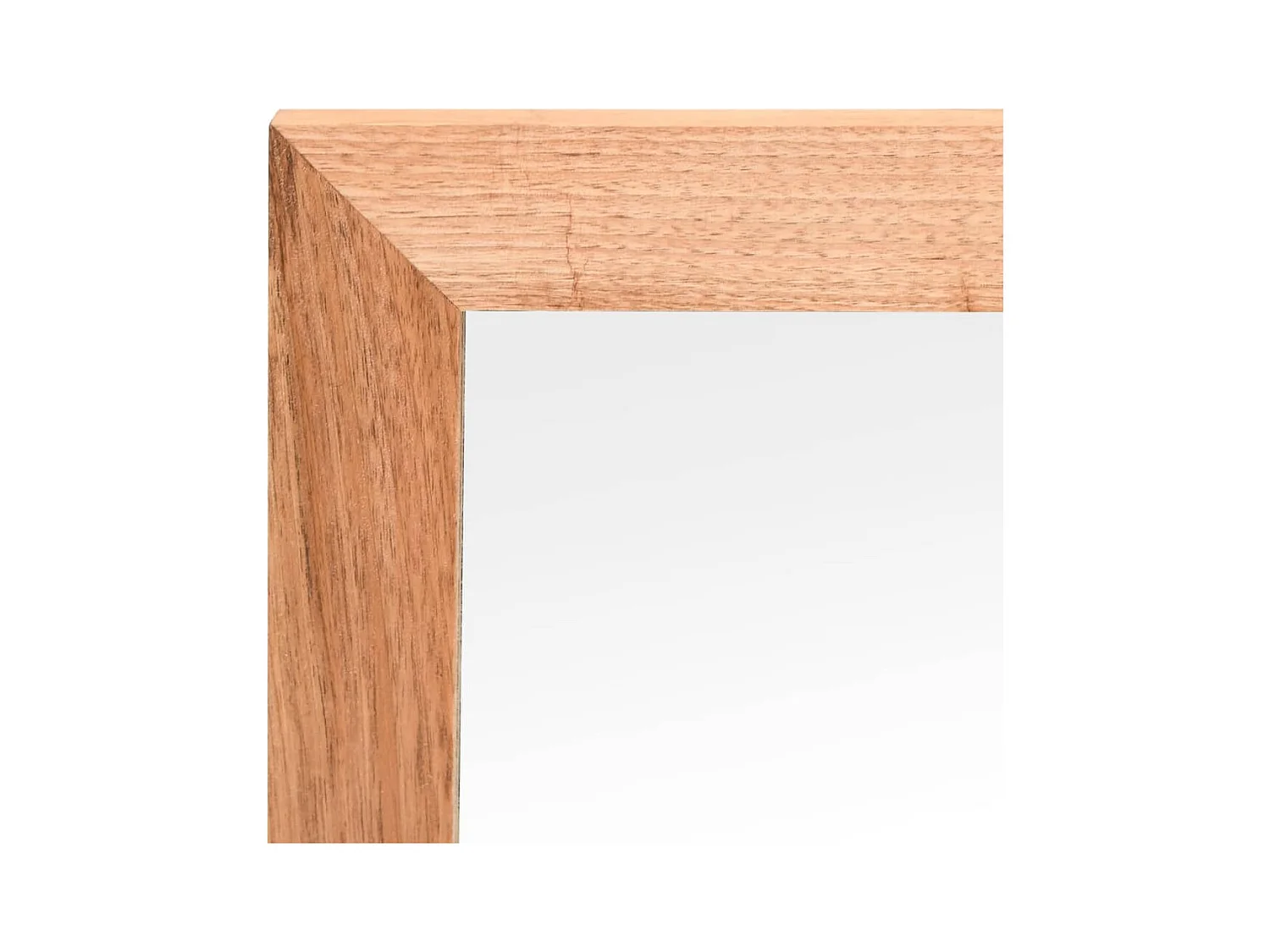 Set di mobili da bagno 2 pezzi in legno massello di noce