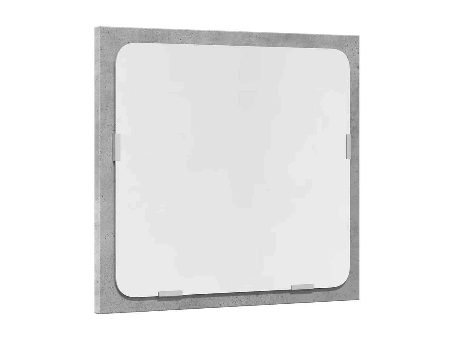 Ensemble de meubles de salle de bain 2 pcs gris béton