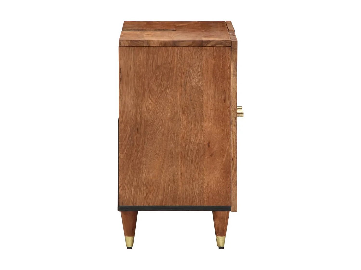 Mobile lavabo da bagno in legno massello di mango