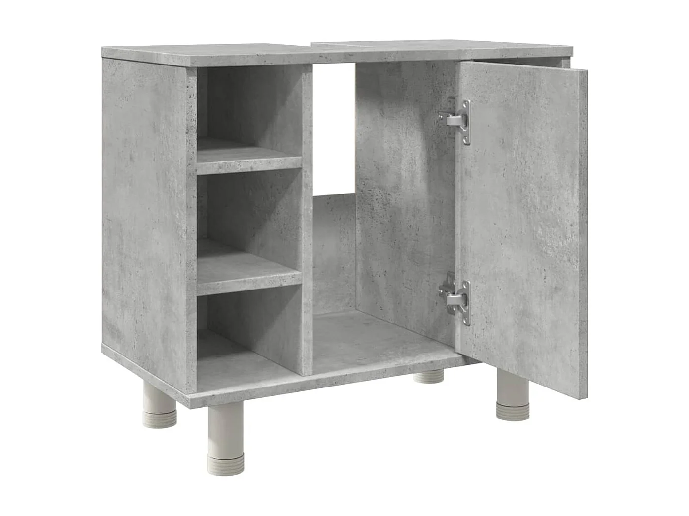 Mobile da bagno Grigio cemento 60x32x53,5 cm Truciolare