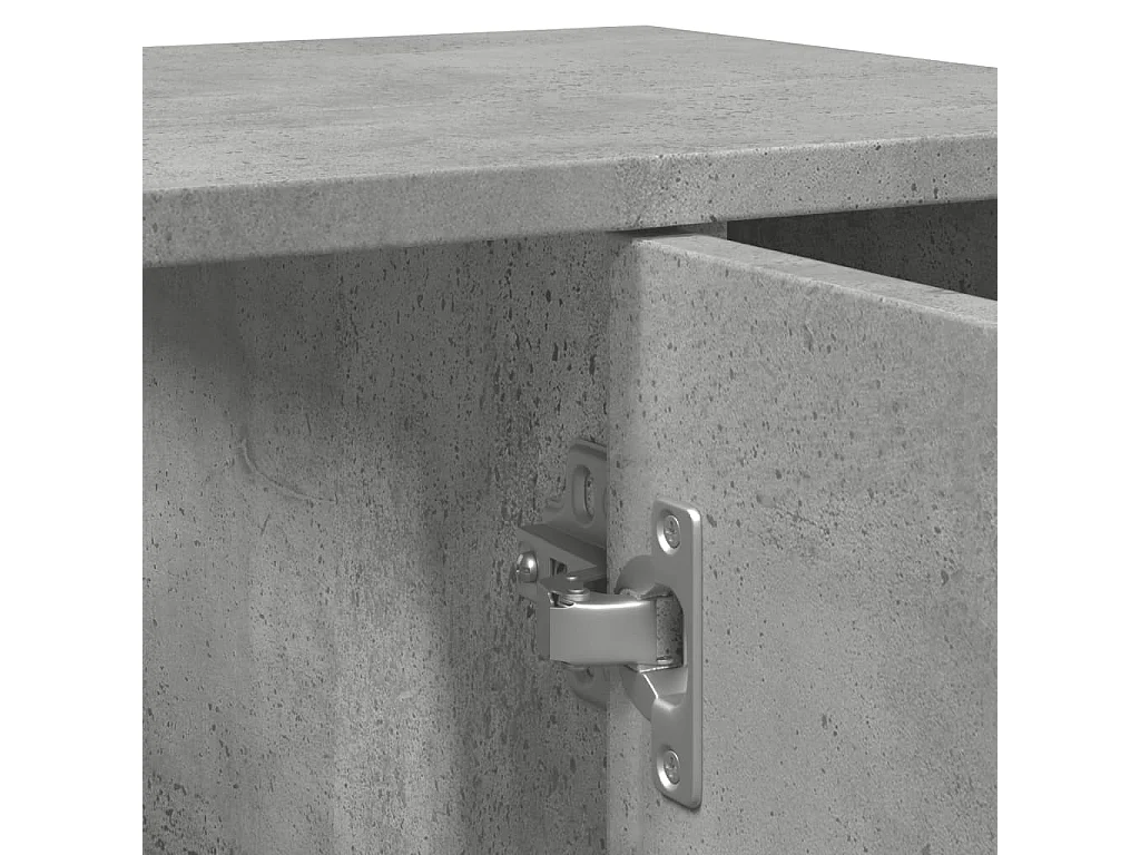 Mobile da bagno Grigio cemento 60x32x53,5 cm Truciolare