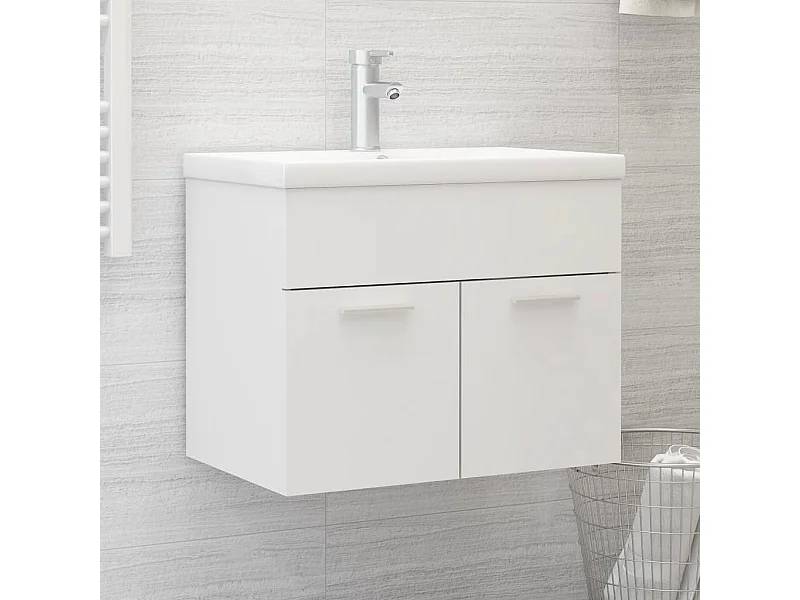 Mobile lavabo Bianco 60x38,5x46 cm MDF
