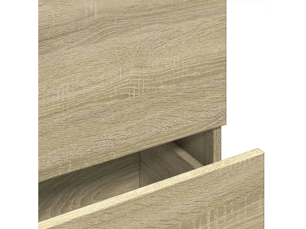 Armoire d'évier chêne sonoma 78x37x59 cm bois d'ingénierie