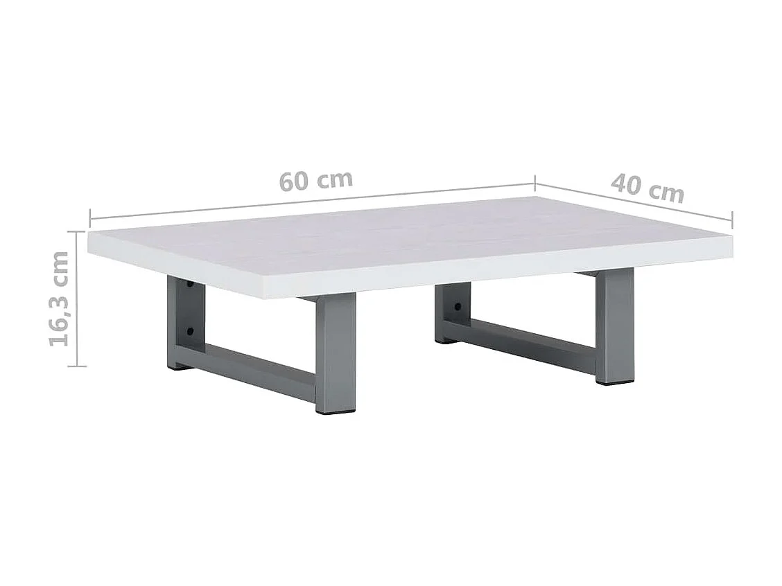 Mobile da bagno Bianco 60x40x16,3 cm