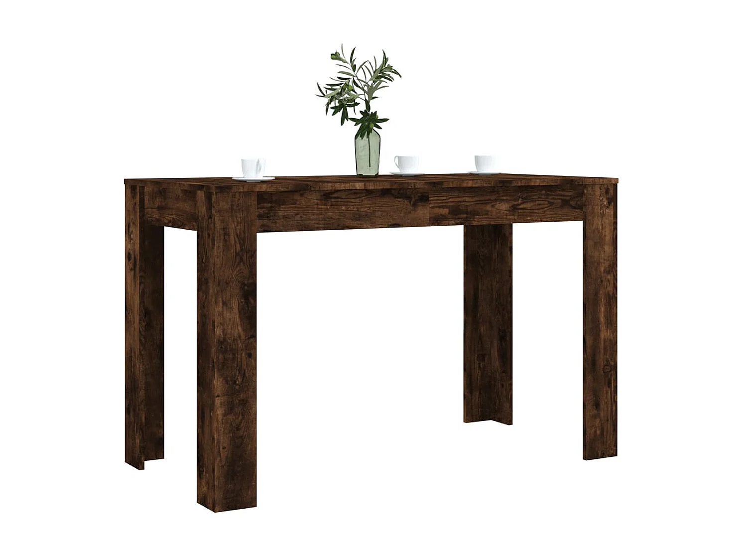 Esstisch Räuchereiche 120x60x76 cm Holzwerkstoff