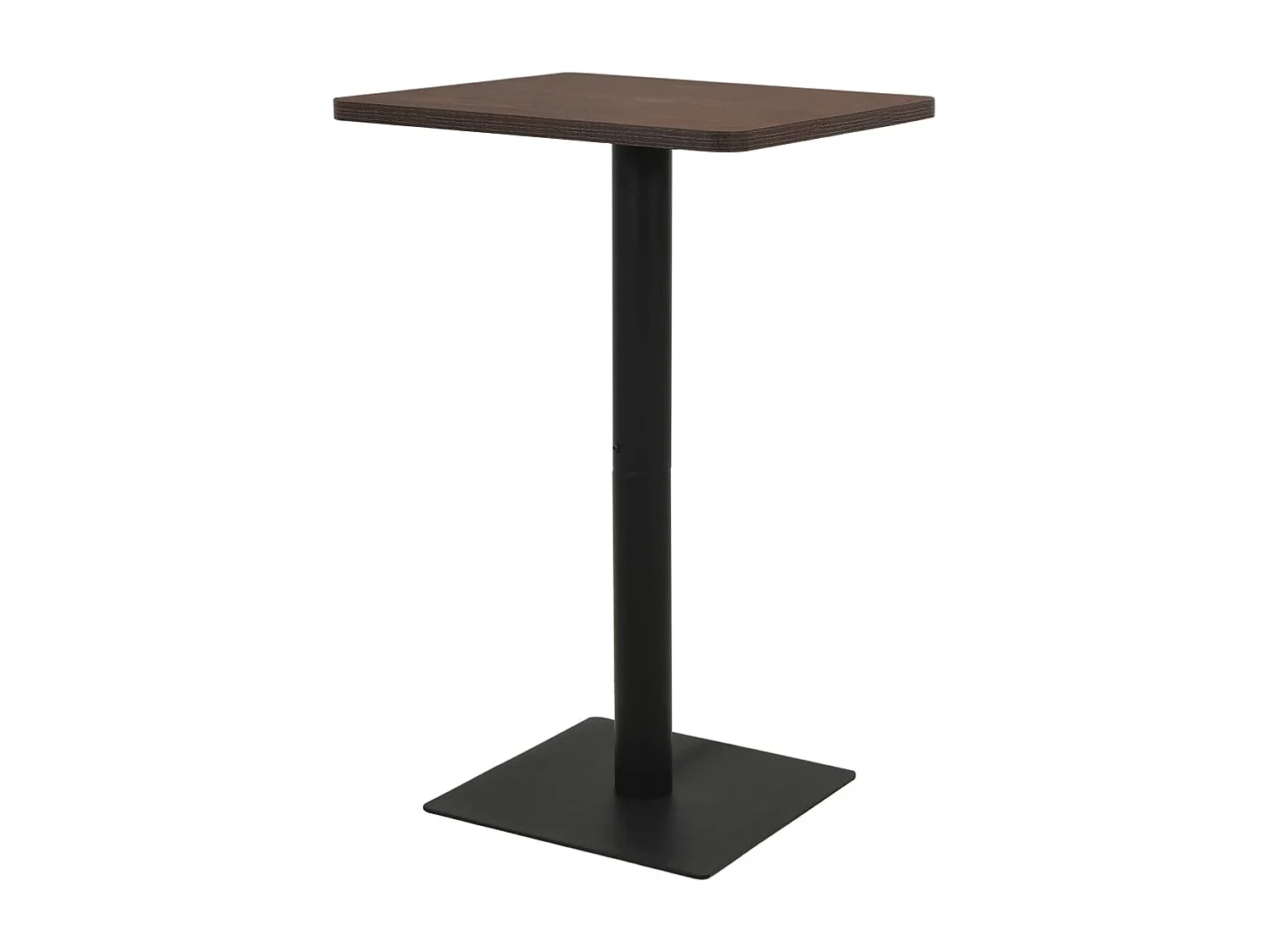 Table de bistro Cendre foncé 78,5x78,5x107 cm