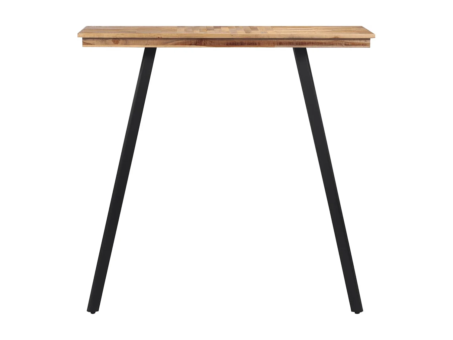 Mesa de bar 110x55x105 cm madeira de teca maciça