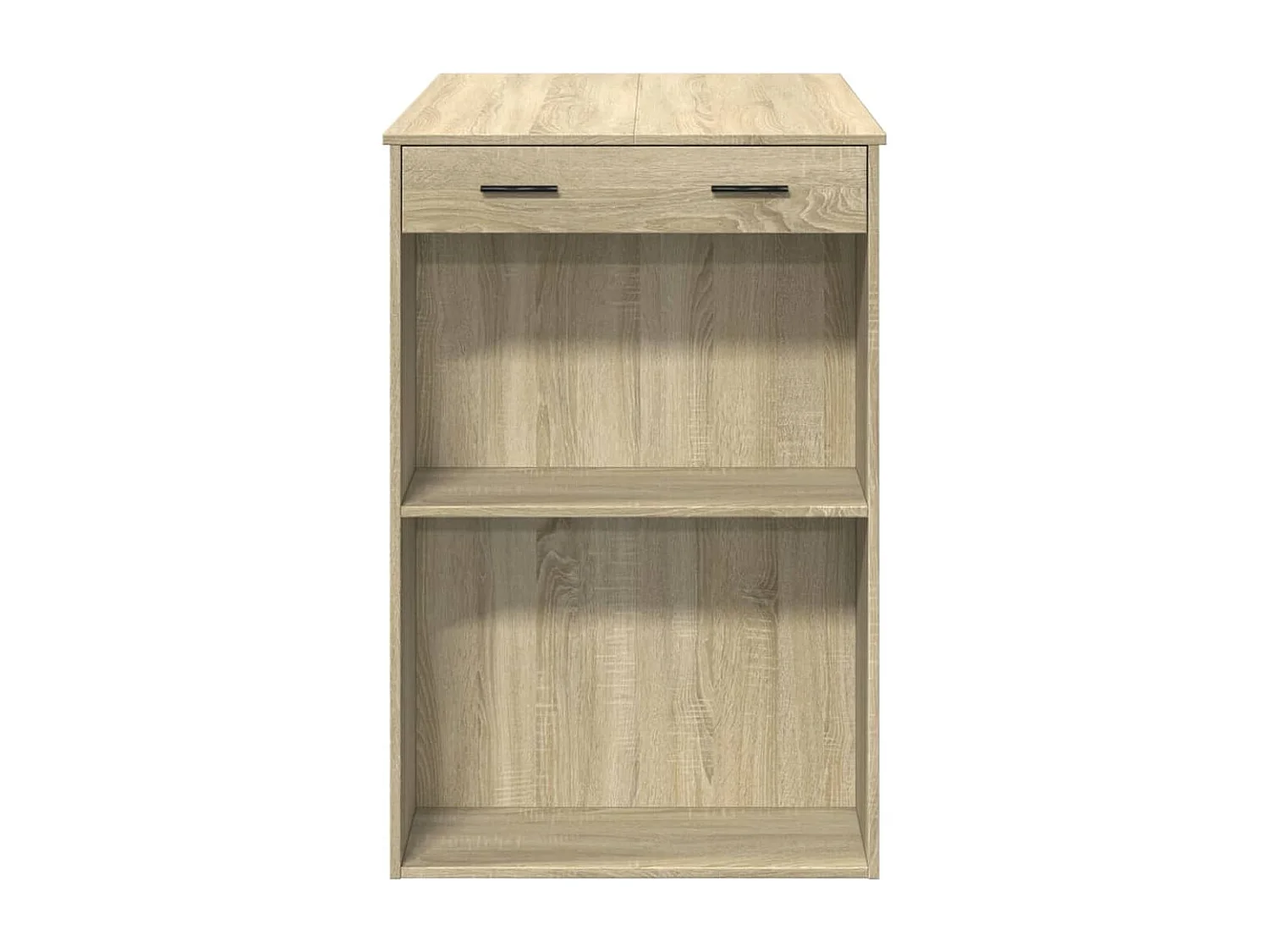 Table de bar chêne sonoma 102x70x103,5 cm bois d'ingénierie