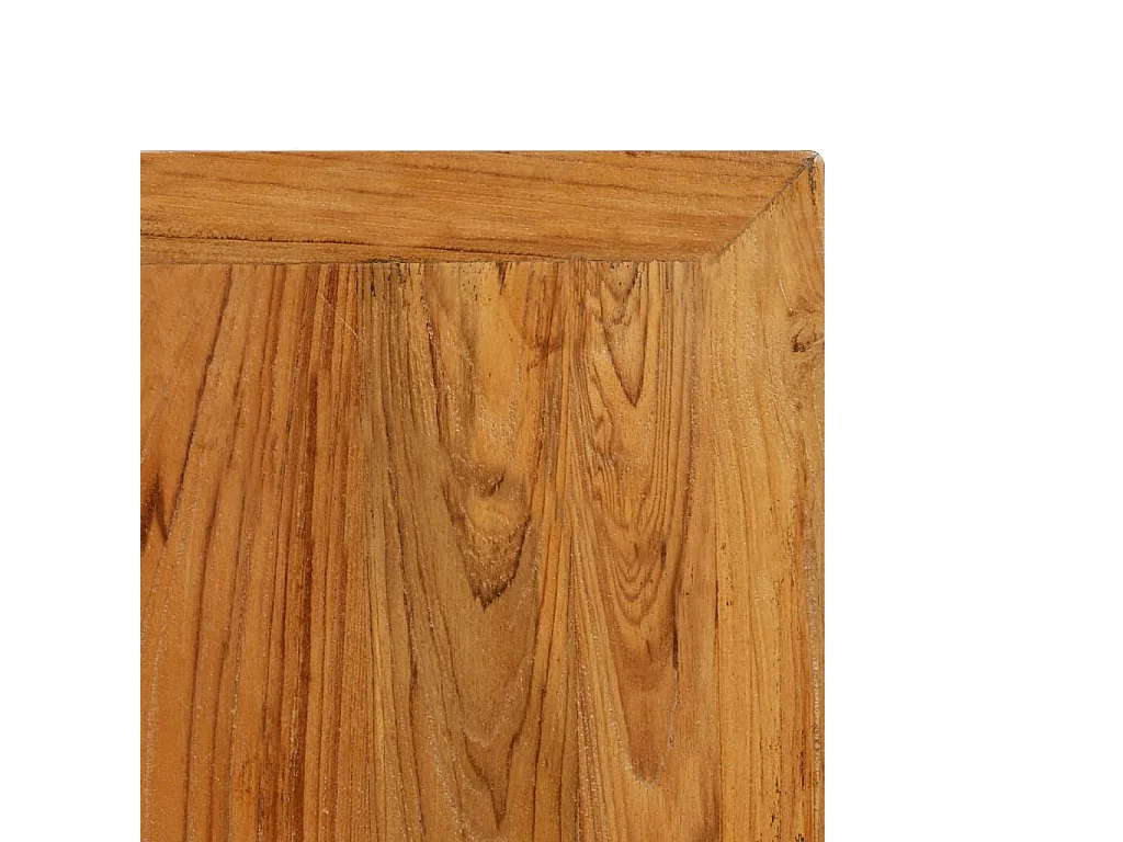 Mesa alta de bar teca maciza reciclada 60x60x107 cm