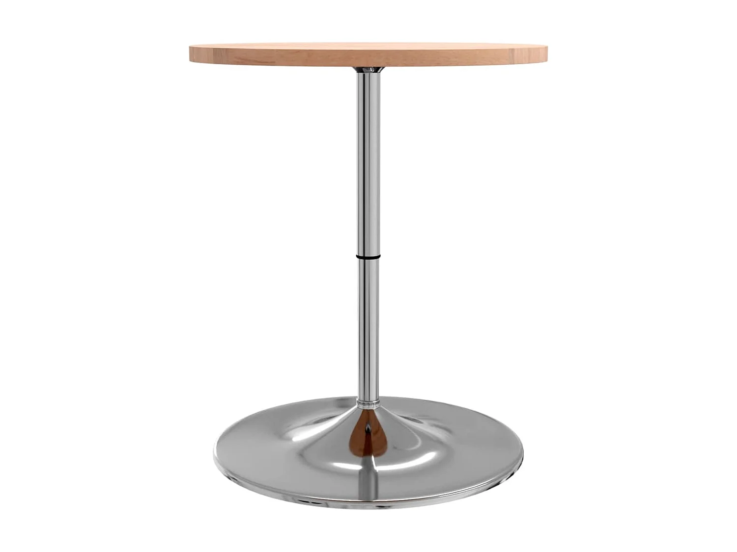 Table de bar Ø60x90,5 cm bois massif de hêtre