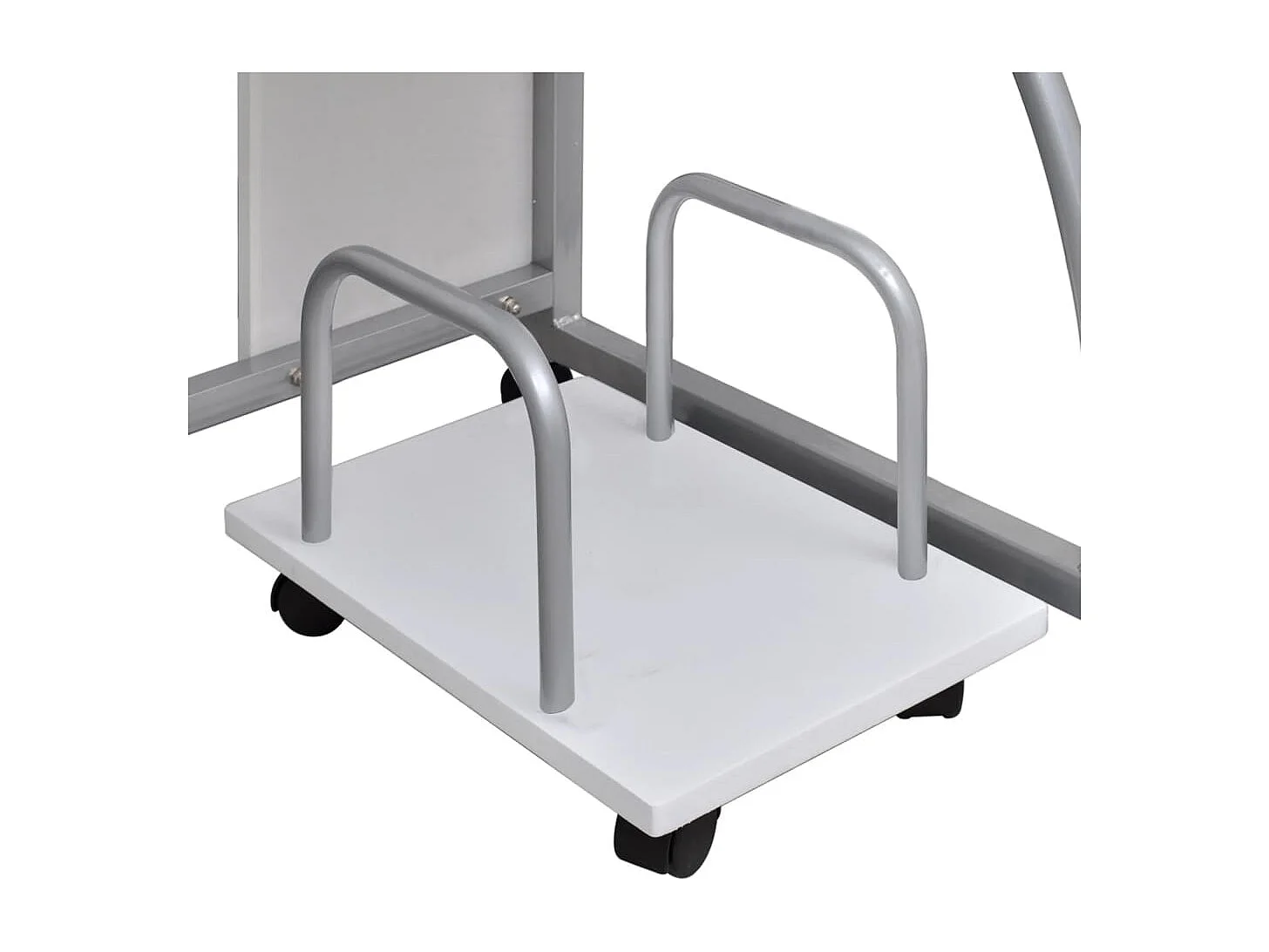 Escritorio ordenador madera contrachapada blanco 110x52x88,5 cm