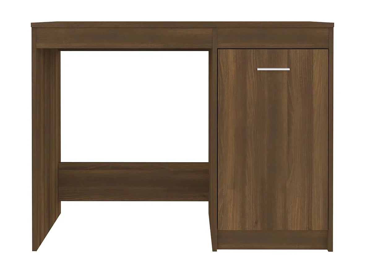 Bureau Chêne marron 100x50x76 cm Bois d'ingénierie