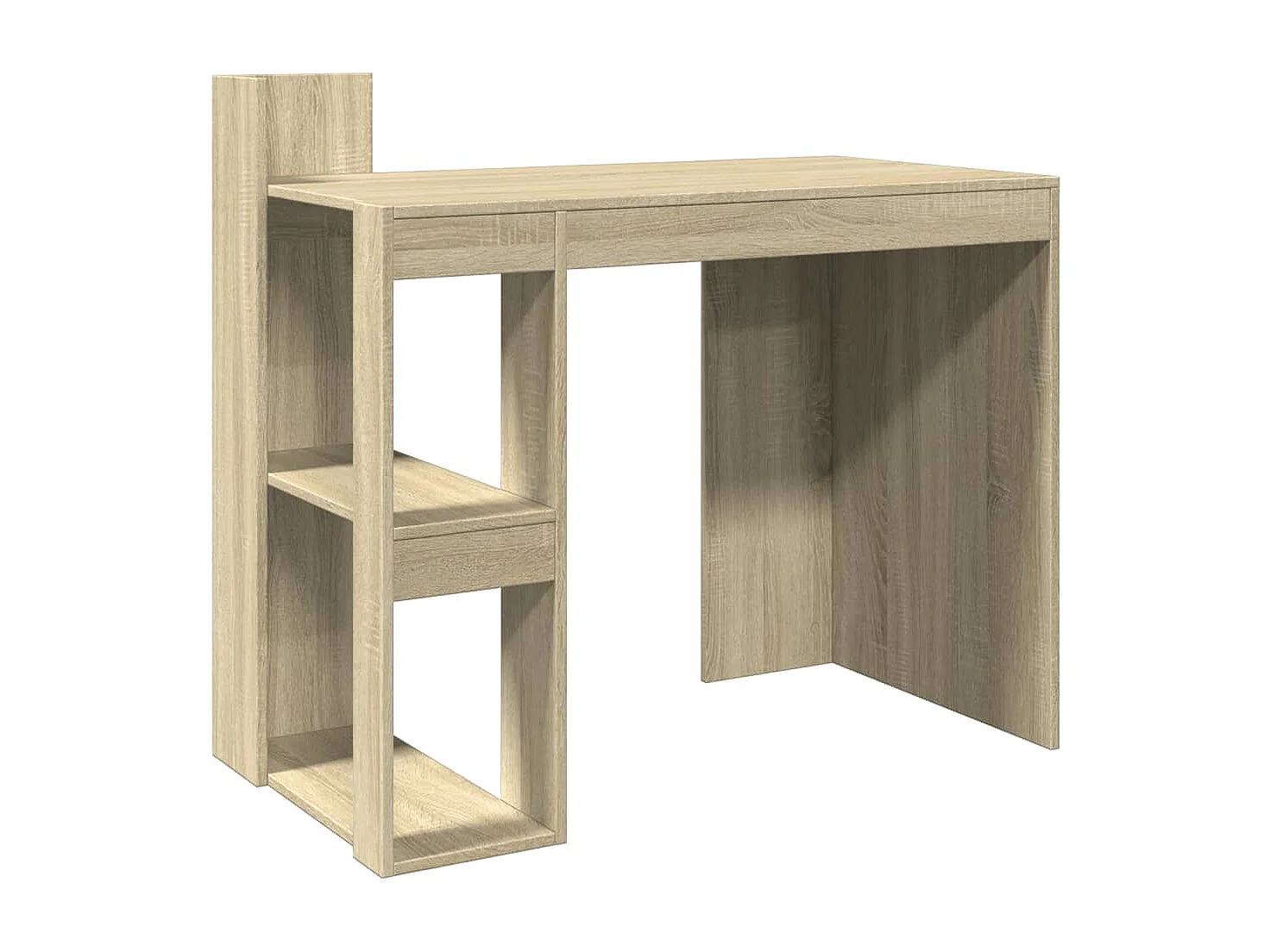 Scrivania Rovere Sonoma 103,5x56,5x94 cm in Legno Multistrato