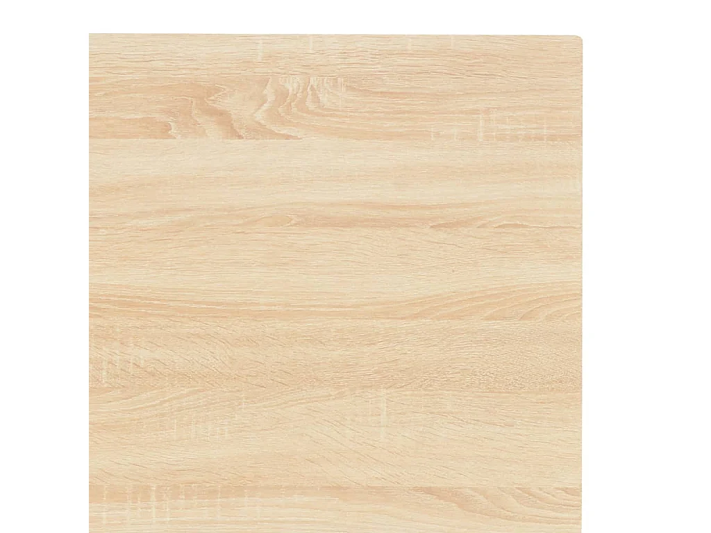 Scrivania per Computer Bianca e Rovere 120x60x70 cm