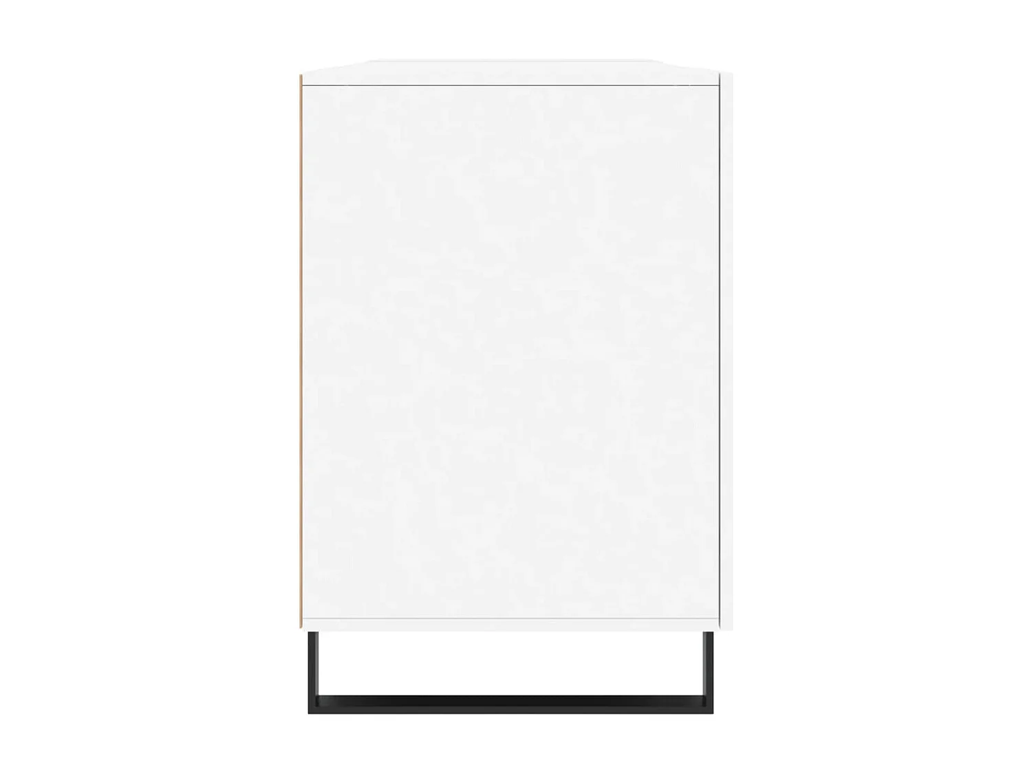 Bureau blanc 140x50x75 cm bois d'ingénierie