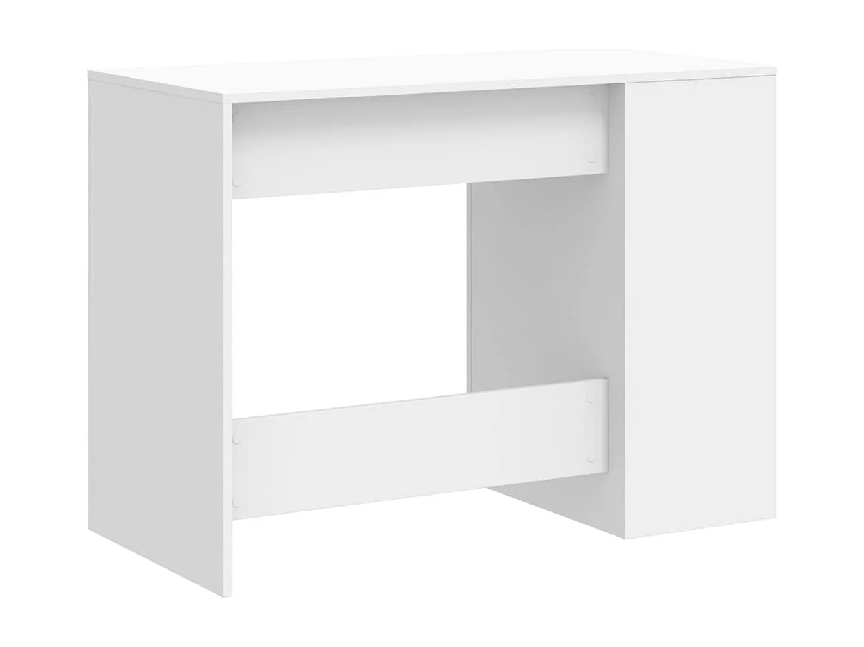 Secretária 102x50x75 cm derivados de madeira branco