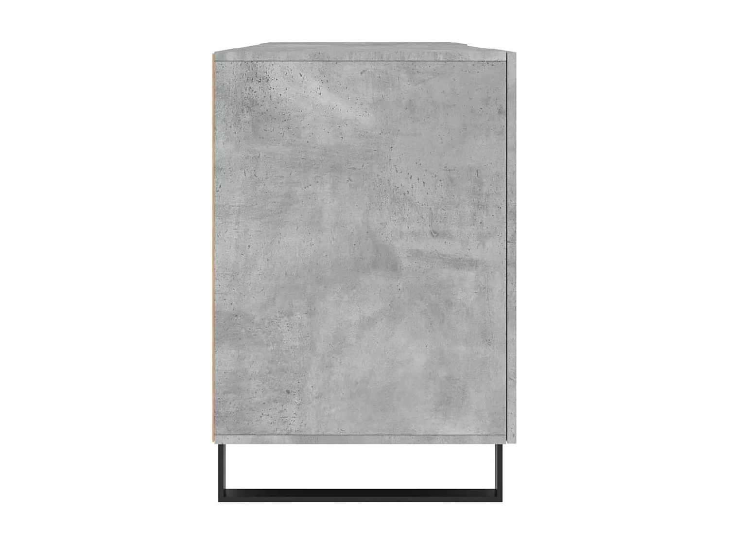 Escritorio madera de ingeniería gris hormigón 140x50x75 cm