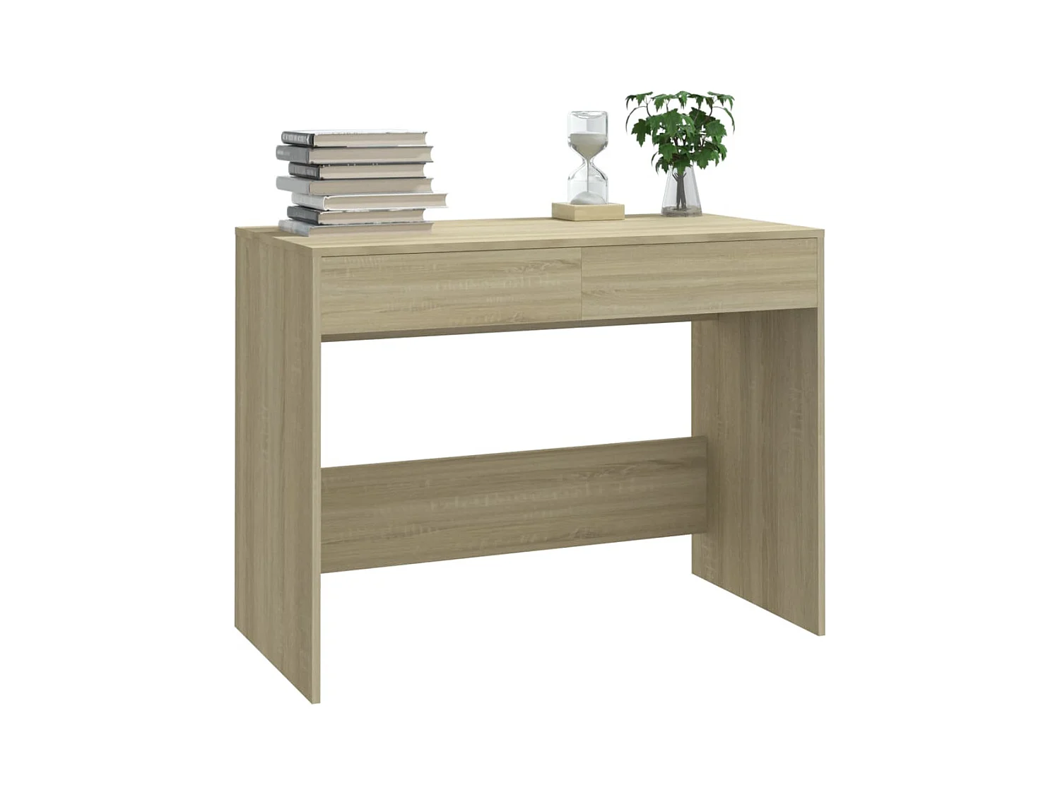 Bureau Chêne sonoma 101x50x76,5 cm Bois d'ingénierie
