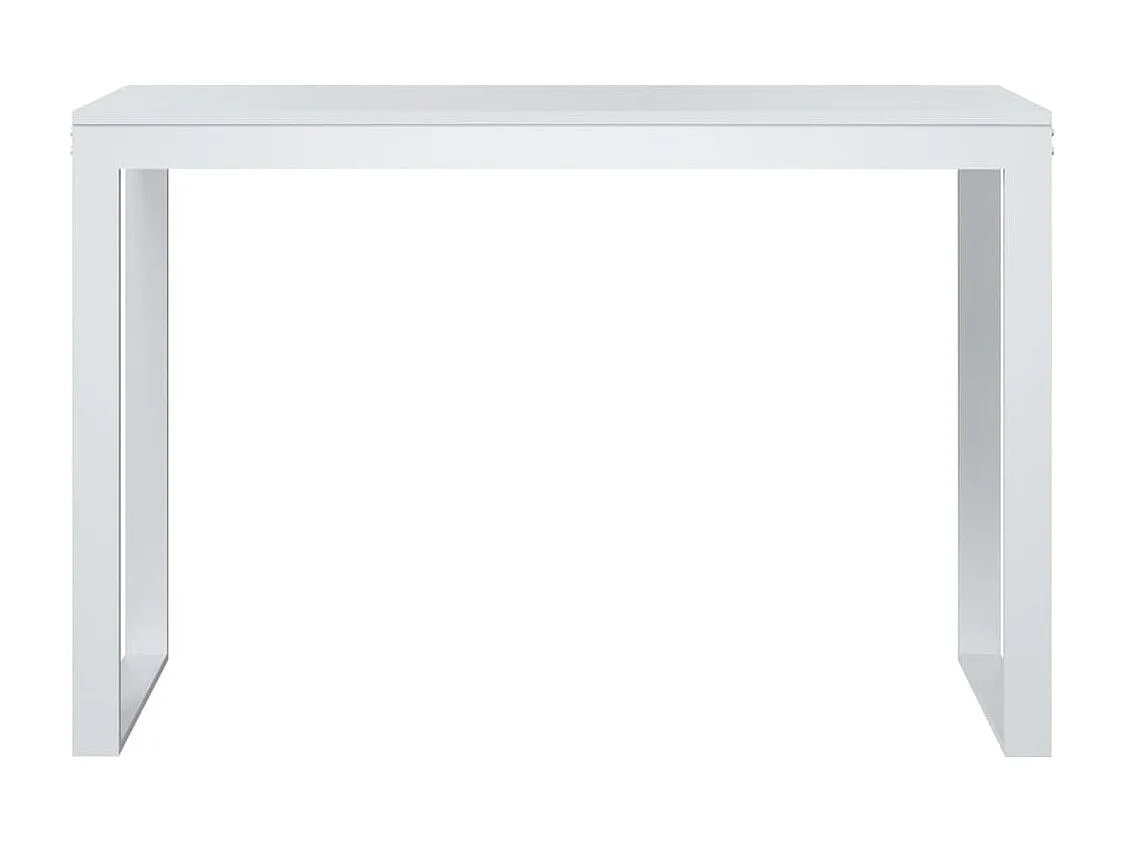 Escritorio de ordenador madera de ingeniería blanco 110x60x73cm