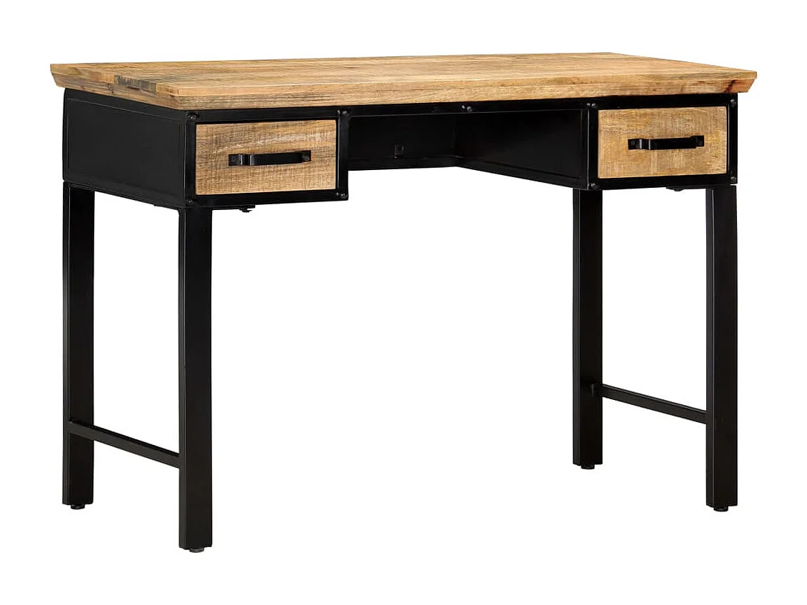 Table d'écriture 110x50x76 cm Bois de manguier massif