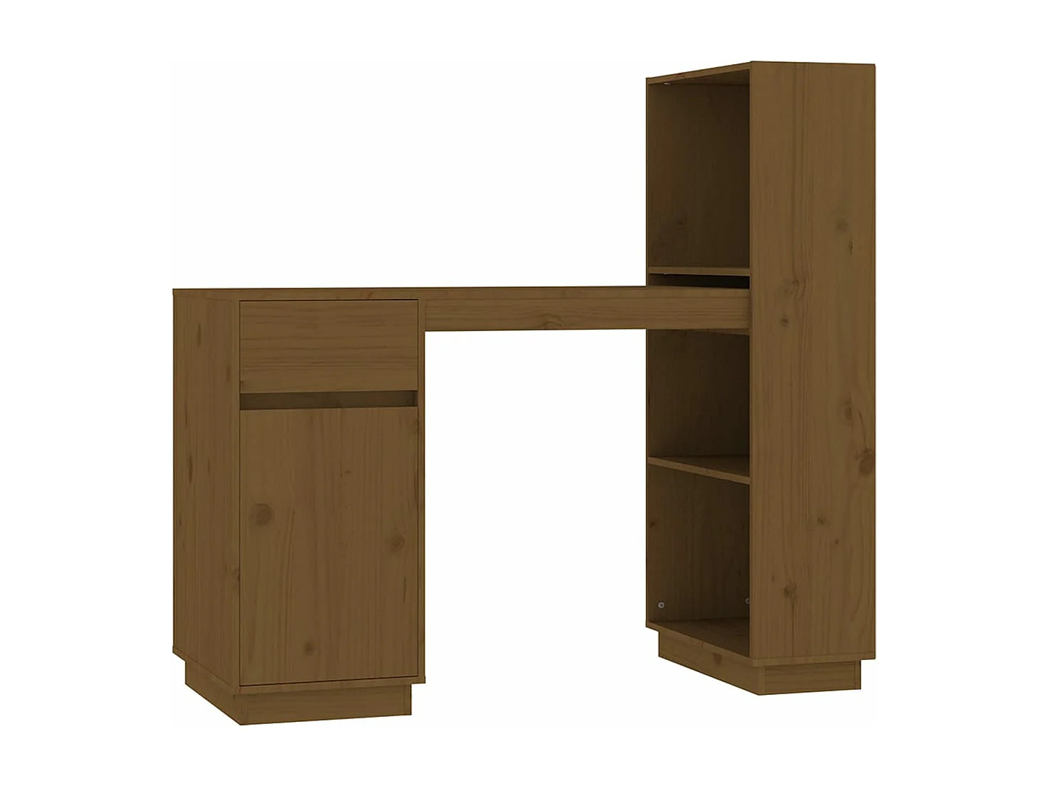 Scrivania ambra 110x53x117 cm in Legno Massello di Pino