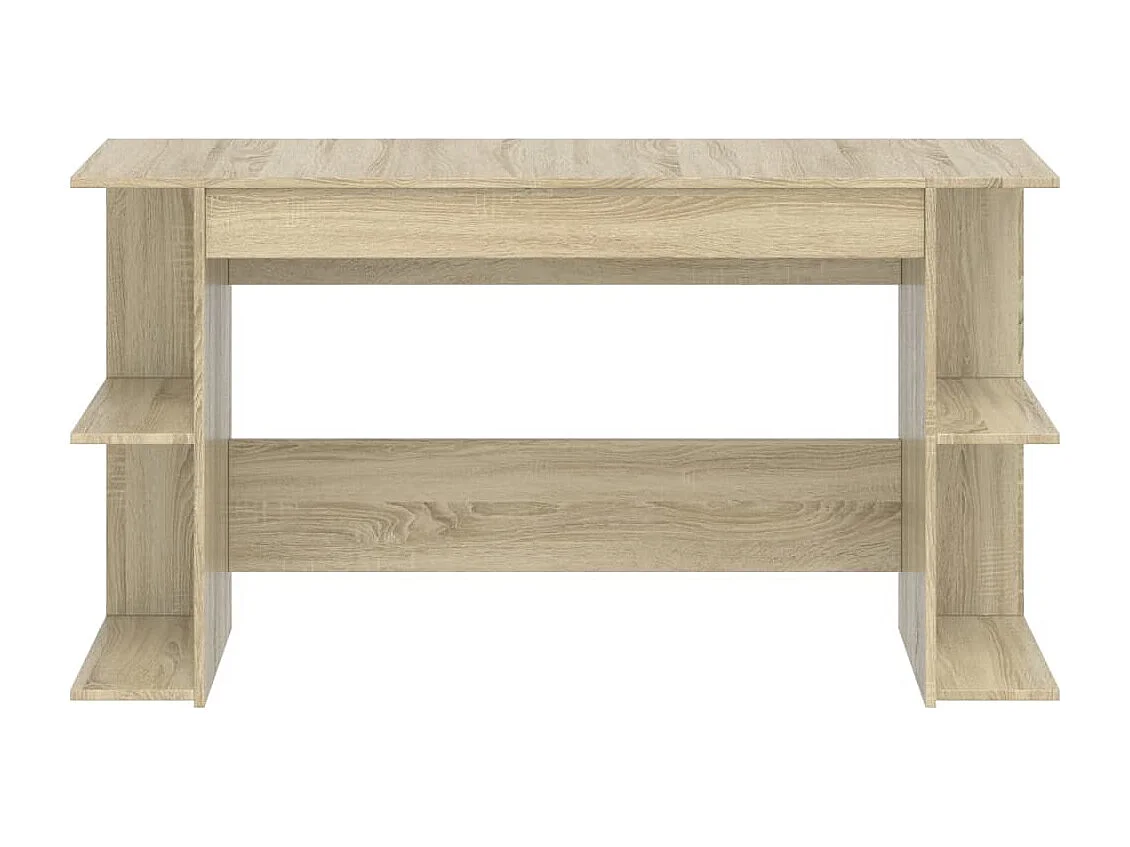 Escritorio madera de ingeniería roble Sonoma 140x50x75 cm