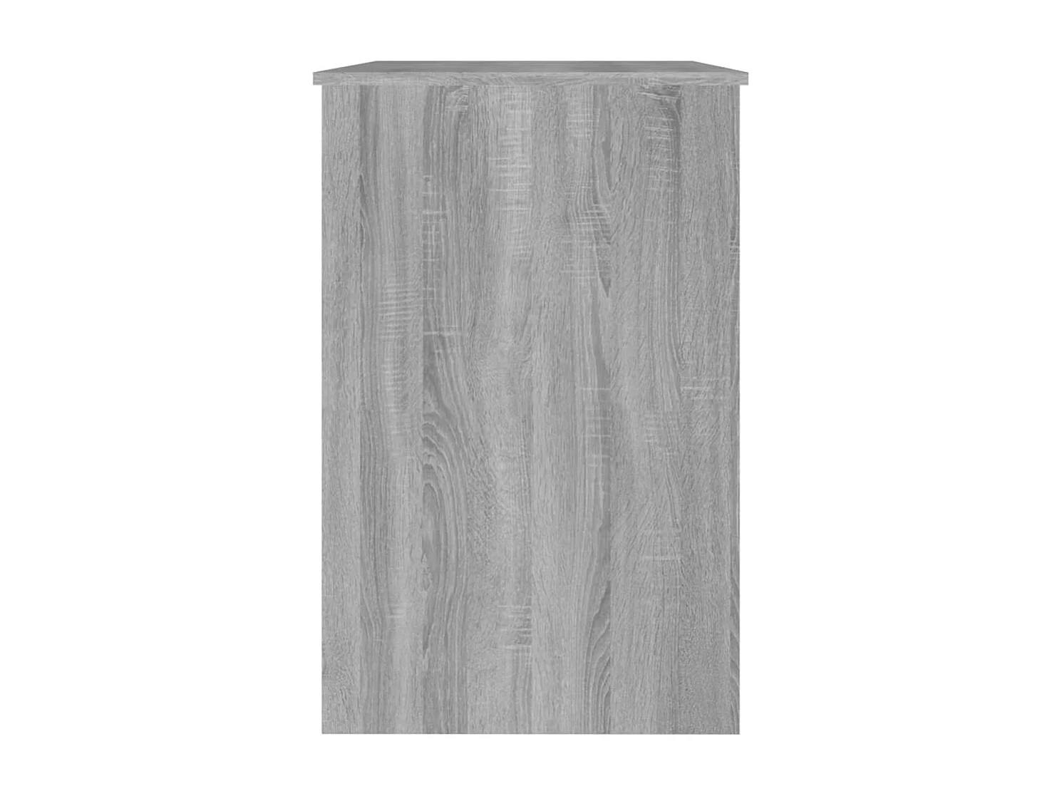 Escritorio de madera contrachapada gris Sonoma 100x50x76 cm