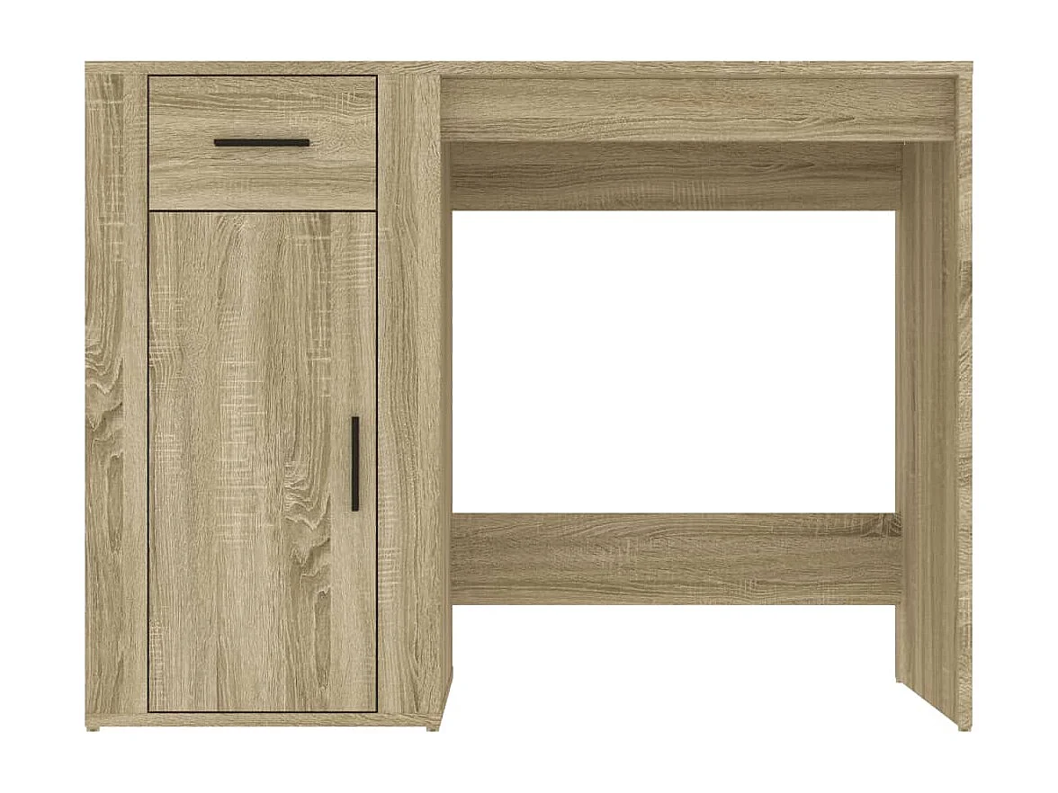 Scrivania Rovere Sonoma 100x49x75 cm in Legno Multistrato